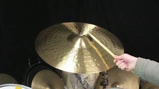 Video thumbnail for Paiste 22" Signature Power Ride - 3881g by The Drum Shop - Portland, Maine