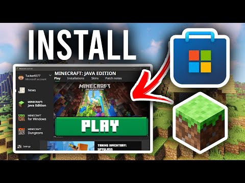 How To Install New Minecraft Launcher | Download Minecraft Launcher From Microsoft Store