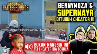 Download lagu 'BUKAN MANUSIA INI' BENNYMOZA & SUPERNAYR DITUDUH CHEATER SAMA BOCIL !!! - PUBG MOBILE INDONESIA mp3