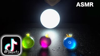 【ASMR】Eat dark jelly(green, blue, purple)暗闇の中で緑と青と紫のゼリーを食べる音 #Shorts