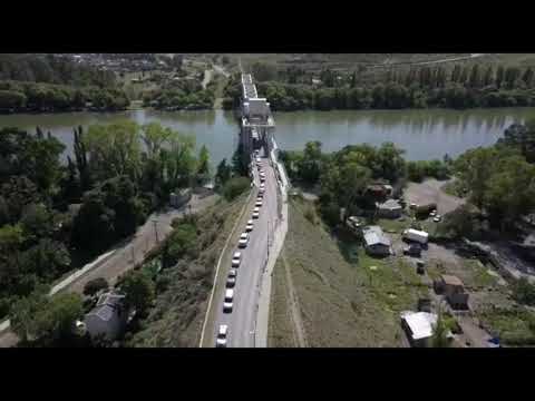 Mirá el video: congestión en Puente Viejo ante severos controles