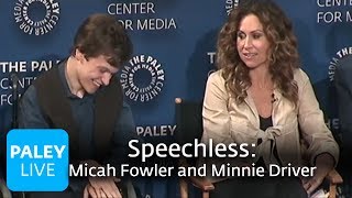 Speechless - How Micah Fowler Inspires Minnie Driver