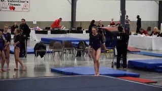Skylar's first place floor routine.  Level 9