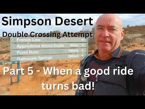 Munga-Thirri—Simpson Desert Double Crossing Attempt 2022. Part 5 - A Chopper To The Rescue!