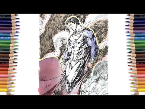MAN of STEEL (SUPERMAN) Coloring Page | JL Superman | High Life - Savannah [NCS Release]