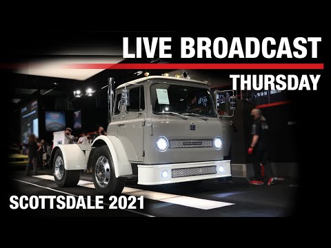 2021 SCOTTSDALE AUCTION BROADCAST - Thursday, March 25, 2021 - BARRETT-JACKSON