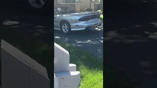 1995 Pontiac Firebird Trans Am Convertible Drive By