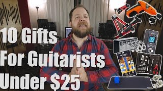 Video thumbnail for 10 Gifts For Guitarists Under $25 by Riffs, Beards & Gear