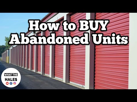 How To Buy Abandoned Storage Units & Lockers Like Storage Wars TV Auctions Video
