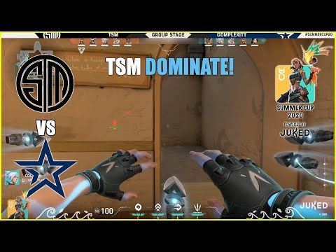 TSM vs Complexity Valorant Highlights | 30BombGG: Summer Cup 2020