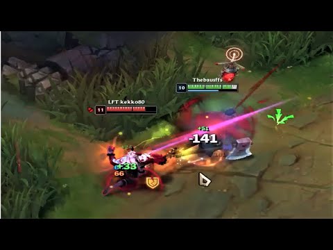 Sion vs Aatrox Anime Fight | Thebausffs