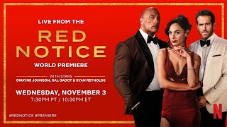 Dwayne Johnson, Gal Gadot, Ryan Reynolds Live Onstage Q&A - Red Notice