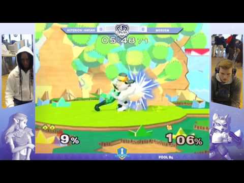 HFLAN 2017 - Amsah (Sheik) vs. Meruem (Fox) - Pools - Melee Singles
