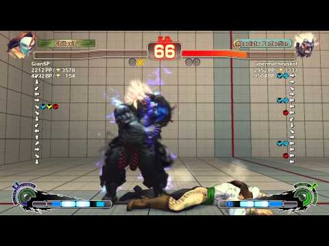SSF4 AE PC - GianSP (Vega) vs ubermatheuskof (Oni) 1/2 - 720p HD