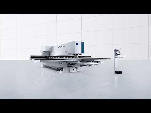 TRUMPF Stanzen: TruPunch 5000 (2014) – Maschinenfunktionen auf einen Blick