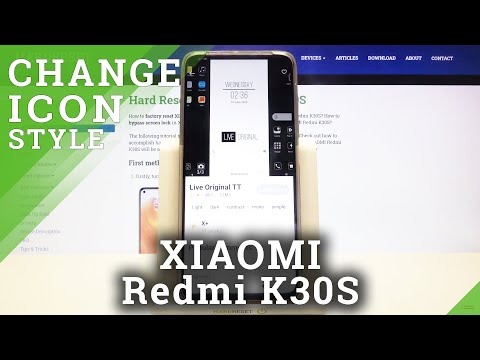 How to Change Icon Style in XIAOMI Redmi K30S – Personalize XIAOMI Display