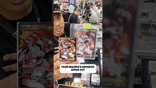 @frontrowcardshow Doing a deal for a Team Magma’s Groudon #pokemon #discover #fyp #pokemoncards