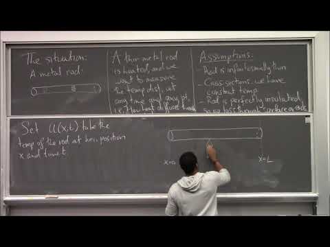 Math 391 Lecture 25 - Derivation and Solution of the Heat Equation