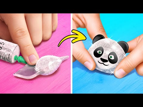 DIY Nano Tape Bubble Fidget Toy ???? ???? Cool Crafts And Amazing Hacks For Your Kids