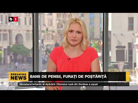 BANII DE PENSII, FURAȚI DE POȘTĂRIȚĂ_Știri B1_1 aug 2022