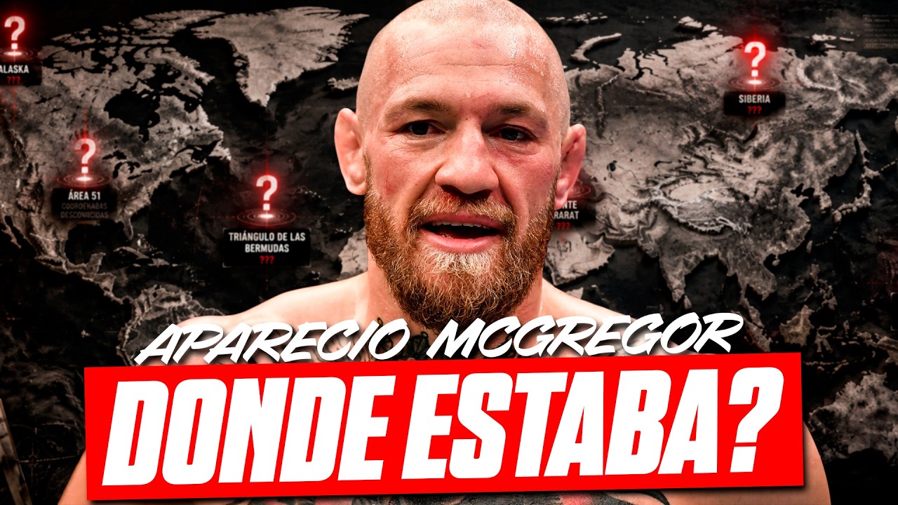 ¡BOMBA! ¡Conor McGregor APARECE al FIN!