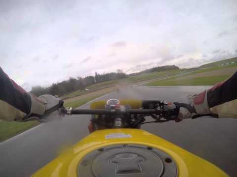 73 year old racer! Tearing it up on a race track....LEDGE!!!