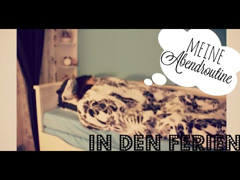 Meine Abendroutine in den Ferien | Lena