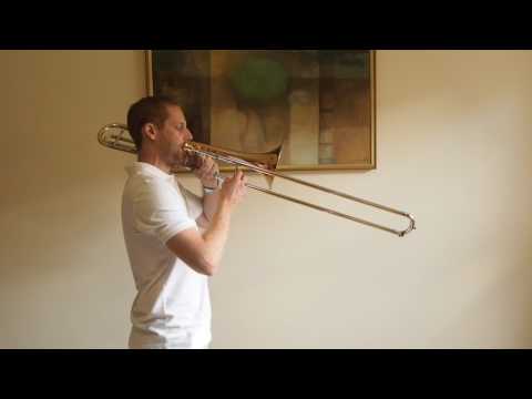 B Flat Chromatic Scale - Trombone
