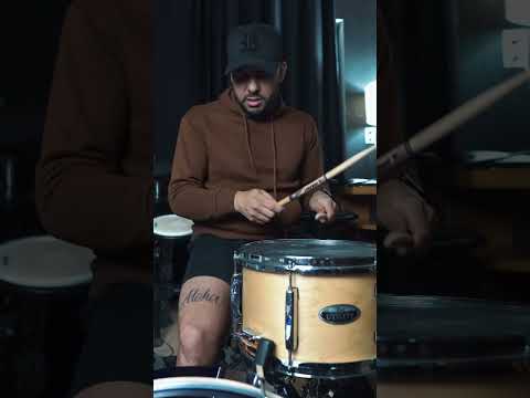 John Lira e caixa Pearl Modern Utility 12x7 #drummer #groove #bateria