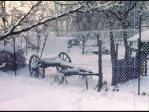 Neige à Valff (hiver 1987)