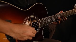 Video thumbnail for Quick Riffs: Taylor 712CE by Swee Lee