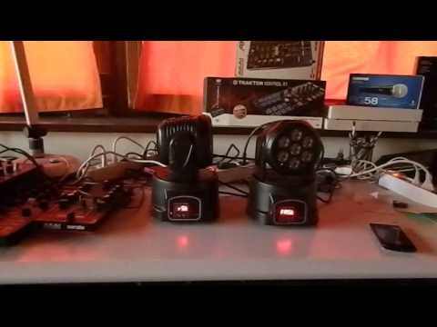 Mini Teste Mobili Wash 7 x 10 Watt