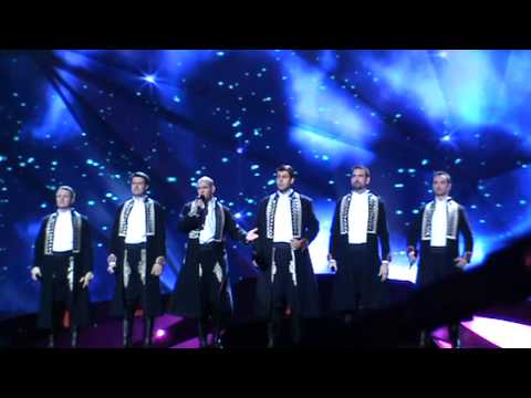 2nd rehearsal Croatia  Klapa s Mora - Mižerja (Eurovision 2013)