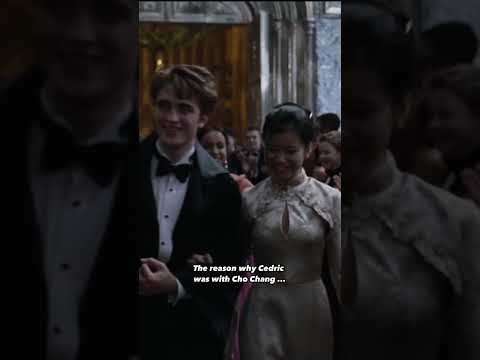 Why was Cedric with Cho Chang in Harry Potter?
