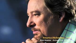 Successful People Think Different - Inspiring words by Rick Warren
