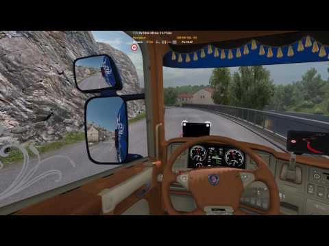 ETS2 Scania R520 Limoges - Montpellier