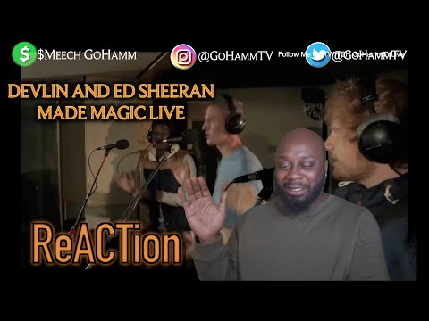 American Reacts | DEVLIN Ft. Ed Sheeran & Labrinth - Watchtower Live [GoHammTV]