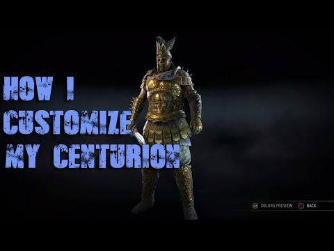 For Honor - How I customize my Centurion [Reputation 60]