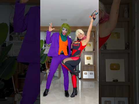Transition 🥹😍 @ApolloSant #joker #harleyquinn #coringa #arlequina #transition