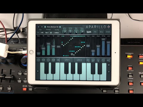 Let’s Play With Sugar Bytes APARILLO Synthesizer - iPad Live