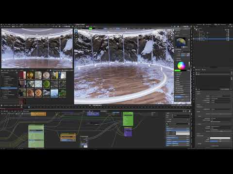 Smartify Nodes - Blender smart materials library & kitbash