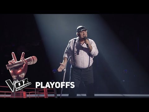 Playoffs #TeamMontaner - Pablo Carrasco sings "Carrie" by Europe - The Voice Argentina 2018