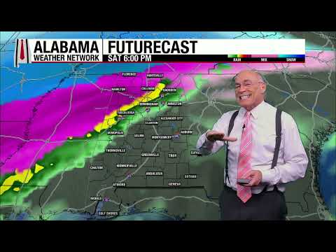 AWN Monday 1/19/26 Evening Statewide Forecast Update from James Spann