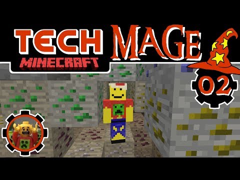 Jim the MC TechMage E02 - Ores Galores! [Minecraft Infitech2]
