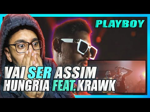 Hungria Hip Hop e Krawk - PLAYBOY[REACT]