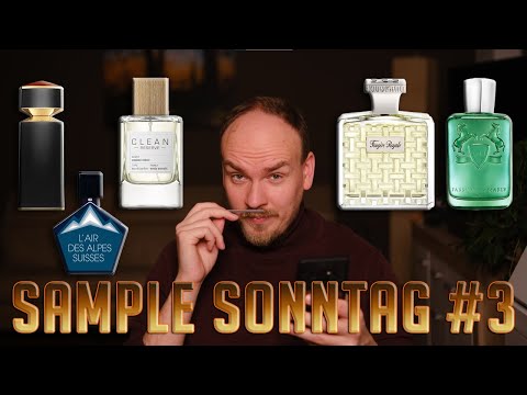 SAMPLE SONNTAG #3 | YASEP, SMOKED VETIVER, FOUGERE ROYALE, GREENLEY USW.
