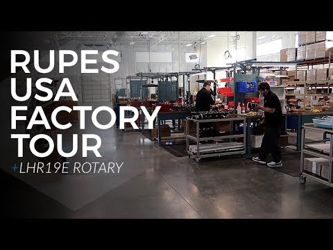Rupes Product Series:  E4 - Facility Tour & LHR19E Rotary