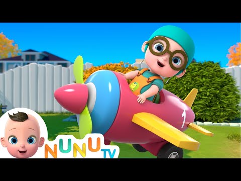 Airplane Song! | NuNu Tv  Healthy Educational Song Compilation | Nursery Rhymes