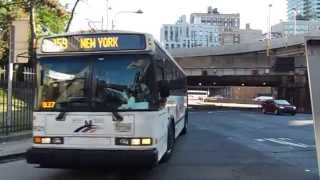 NEW JERSEY TRANSIT NEOPLAN BUS 9621 ON ROUTE 159 TO NEW YORK