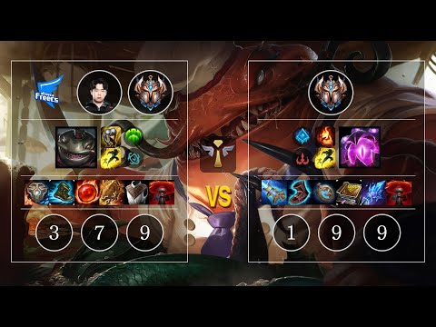 AF Jelly Tahm Kench vs Vel'Koz Sup - KR Patch 10.12